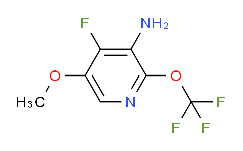 AM192364 | 1804573-00-9 | 3-Amino-4-fluoro-5-methoxy-2-(trifluoromethoxy)pyridine