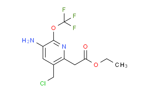 AM19237 | 1803659-83-7 | Ethyl 3-amino-5-(chloromethyl)-2-(trifluoromethoxy)pyridine-6-acetate