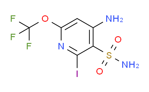 4-Amino-2-iodo-6-(trifluoromethoxy)pyridine-3-sulfonamide