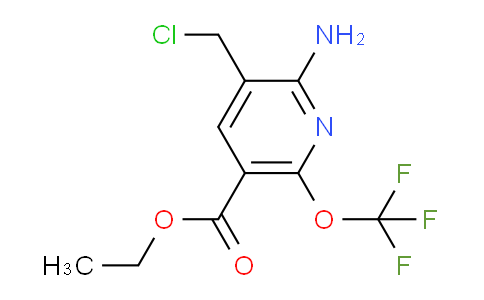AM192379 | 1803946-02-2 | Ethyl 2-amino-3-(chloromethyl)-6-(trifluoromethoxy)pyridine-5-carboxylate