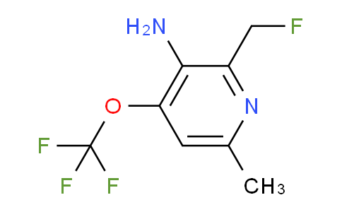 AM192381 | 1806209-61-9 | 3-Amino-2-(fluoromethyl)-6-methyl-4-(trifluoromethoxy)pyridine