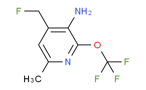 AM192383 | 1804014-54-7 | 3-Amino-4-(fluoromethyl)-6-methyl-2-(trifluoromethoxy)pyridine