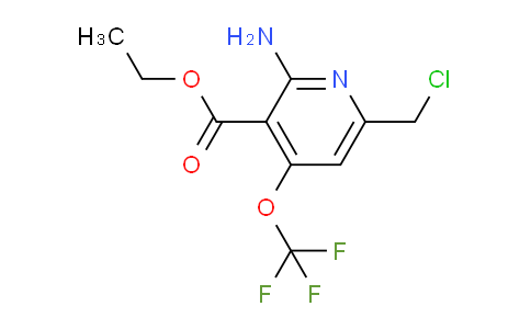 AM192389 | 1804018-73-2 | Ethyl 2-amino-6-(chloromethyl)-4-(trifluoromethoxy)pyridine-3-carboxylate