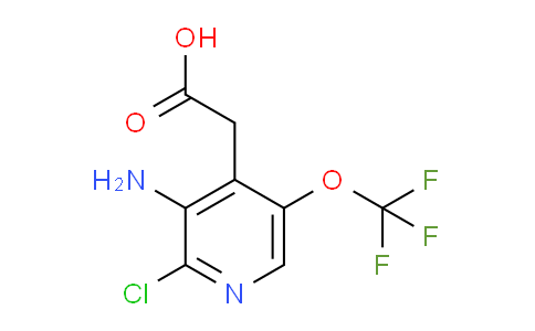 AM192390 | 1803634-02-7 | 3-Amino-2-chloro-5-(trifluoromethoxy)pyridine-4-acetic acid