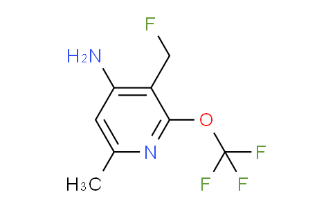 AM192393 | 1803460-01-6 | 4-Amino-3-(fluoromethyl)-6-methyl-2-(trifluoromethoxy)pyridine