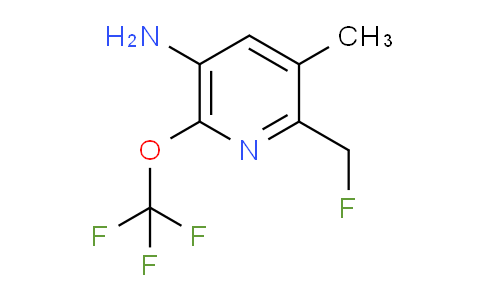 AM192395 | 1805962-88-2 | 5-Amino-2-(fluoromethyl)-3-methyl-6-(trifluoromethoxy)pyridine