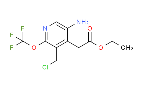 AM19241 | 1804538-52-0 | Ethyl 5-amino-3-(chloromethyl)-2-(trifluoromethoxy)pyridine-4-acetate