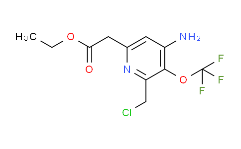 AM19243 | 1803659-88-2 | Ethyl 4-amino-2-(chloromethyl)-3-(trifluoromethoxy)pyridine-6-acetate