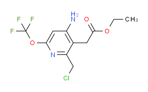 AM19246 | 1804540-49-5 | Ethyl 4-amino-2-(chloromethyl)-6-(trifluoromethoxy)pyridine-3-acetate