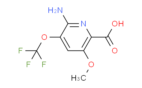 AM192465 | 1804607-25-7 | 2-Amino-5-methoxy-3-(trifluoromethoxy)pyridine-6-carboxylic acid