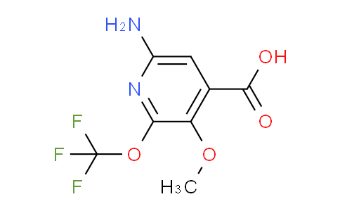 AM192466 | 1803460-89-0 | 6-Amino-3-methoxy-2-(trifluoromethoxy)pyridine-4-carboxylic acid