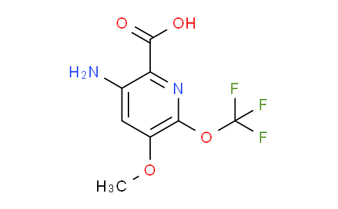 AM192477 | 1803706-63-9 | 3-Amino-5-methoxy-6-(trifluoromethoxy)pyridine-2-carboxylic acid