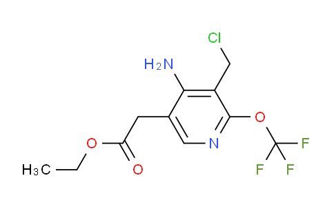 AM19248 | 1803989-12-9 | Ethyl 4-amino-3-(chloromethyl)-2-(trifluoromethoxy)pyridine-5-acetate