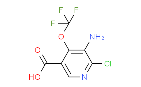 AM192485 | 1804532-32-8 | 3-Amino-2-chloro-4-(trifluoromethoxy)pyridine-5-carboxylic acid