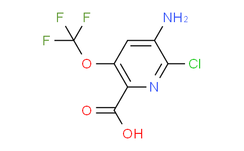 AM192487 | 1805987-26-1 | 3-Amino-2-chloro-5-(trifluoromethoxy)pyridine-6-carboxylic acid