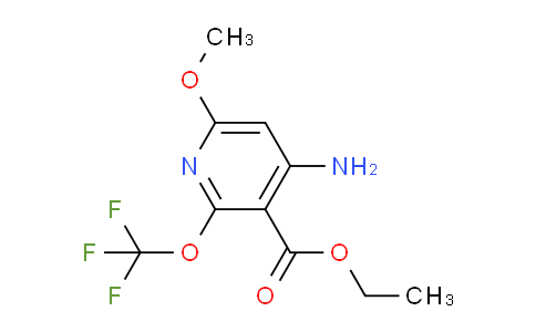 AM192495 | 1804020-64-1 | Ethyl 4-amino-6-methoxy-2-(trifluoromethoxy)pyridine-3-carboxylate