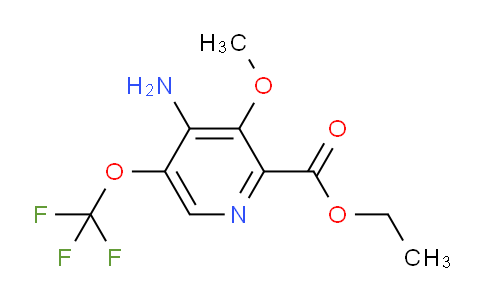 AM192496 | 1804431-18-2 | Ethyl 4-amino-3-methoxy-5-(trifluoromethoxy)pyridine-2-carboxylate
