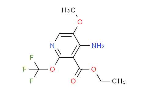 AM192499 | 1804607-48-4 | Ethyl 4-amino-5-methoxy-2-(trifluoromethoxy)pyridine-3-carboxylate