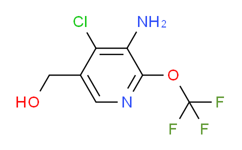 3-Amino-4-chloro-2-(trifluoromethoxy)pyridine-5-methanol