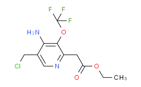 AM19251 | 1803947-21-8 | Ethyl 4-amino-5-(chloromethyl)-3-(trifluoromethoxy)pyridine-2-acetate