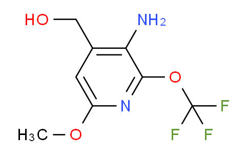 3-Amino-6-methoxy-2-(trifluoromethoxy)pyridine-4-methanol