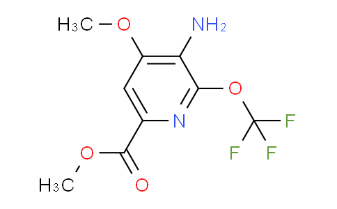 AM192512 | 1804020-91-4 | Methyl 3-amino-4-methoxy-2-(trifluoromethoxy)pyridine-6-carboxylate