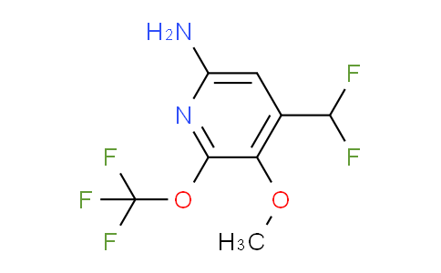 AM192518 | 1803642-39-8 | 6-Amino-4-(difluoromethyl)-3-methoxy-2-(trifluoromethoxy)pyridine