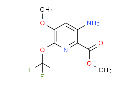 AM192519 | 1804430-85-0 | Methyl 3-amino-5-methoxy-6-(trifluoromethoxy)pyridine-2-carboxylate