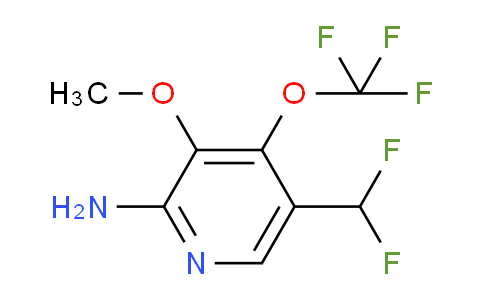 AM192522 | 1804385-15-6 | 2-Amino-5-(difluoromethyl)-3-methoxy-4-(trifluoromethoxy)pyridine