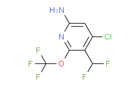 AM192525 | 1804012-33-6 | 6-Amino-4-chloro-3-(difluoromethyl)-2-(trifluoromethoxy)pyridine