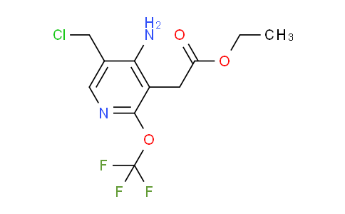 AM19253 | 1804020-59-4 | Ethyl 4-amino-5-(chloromethyl)-2-(trifluoromethoxy)pyridine-3-acetate