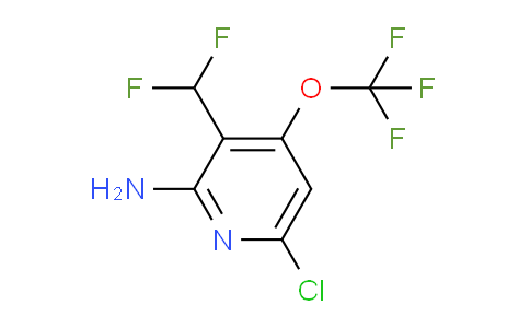 AM192531 | 1804518-20-4 | 2-Amino-6-chloro-3-(difluoromethyl)-4-(trifluoromethoxy)pyridine