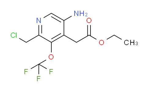 AM19254 | 1804612-24-5 | Ethyl 5-amino-2-(chloromethyl)-3-(trifluoromethoxy)pyridine-4-acetate