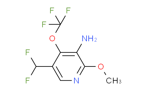 AM192541 | 1806230-74-9 | 3-Amino-5-(difluoromethyl)-2-methoxy-4-(trifluoromethoxy)pyridine