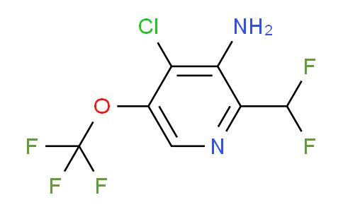 AM192542 | 1804012-82-5 | 3-Amino-4-chloro-2-(difluoromethyl)-5-(trifluoromethoxy)pyridine
