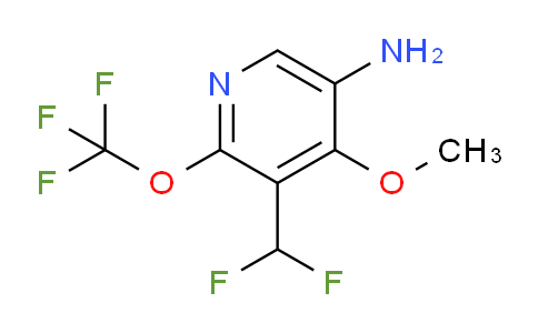 AM192546 | 1804386-88-6 | 5-Amino-3-(difluoromethyl)-4-methoxy-2-(trifluoromethoxy)pyridine