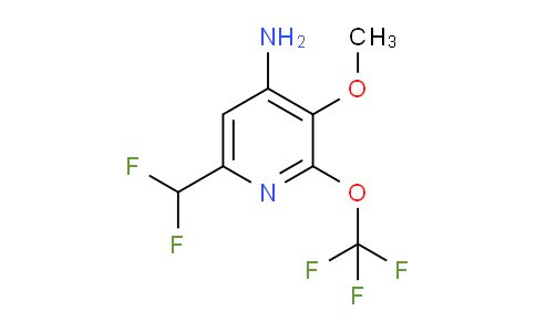 AM192550 | 1806230-82-9 | 4-Amino-6-(difluoromethyl)-3-methoxy-2-(trifluoromethoxy)pyridine