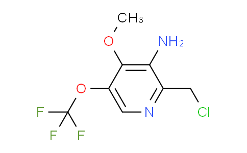 AM192555 | 1804590-07-5 | 3-Amino-2-(chloromethyl)-4-methoxy-5-(trifluoromethoxy)pyridine