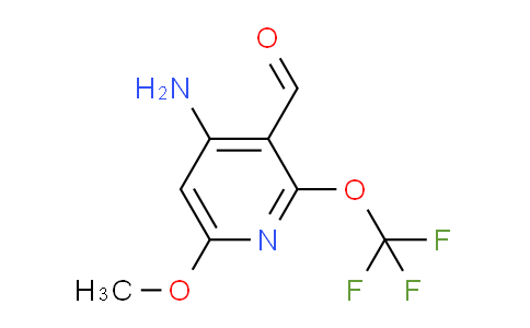 AM192557 | 1804019-90-6 | 4-Amino-6-methoxy-2-(trifluoromethoxy)pyridine-3-carboxaldehyde
