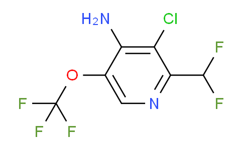 AM192558 | 1803676-10-9 | 4-Amino-3-chloro-2-(difluoromethyl)-5-(trifluoromethoxy)pyridine