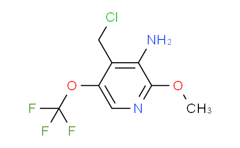AM192560 | 1803981-79-4 | 3-Amino-4-(chloromethyl)-2-methoxy-5-(trifluoromethoxy)pyridine