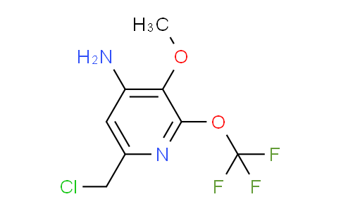 AM192571 | 1804024-87-0 | 4-Amino-6-(chloromethyl)-3-methoxy-2-(trifluoromethoxy)pyridine