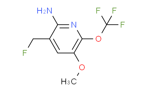 2-Amino-3-(fluoromethyl)-5-methoxy-6-(trifluoromethoxy)pyridine