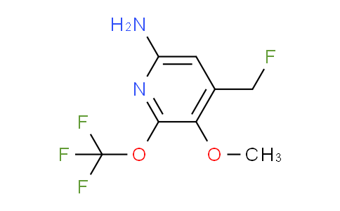 AM192597 | 1806230-18-1 | 6-Amino-4-(fluoromethyl)-3-methoxy-2-(trifluoromethoxy)pyridine