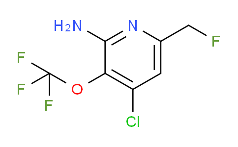 AM192599 | 1806177-56-9 | 2-Amino-4-chloro-6-(fluoromethyl)-3-(trifluoromethoxy)pyridine