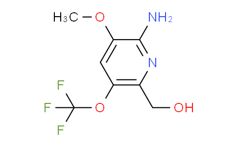 2-Amino-3-methoxy-5-(trifluoromethoxy)pyridine-6-methanol