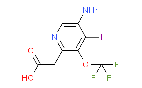 5-Amino-4-iodo-3-(trifluoromethoxy)pyridine-2-acetic acid