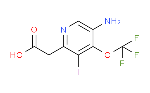 5-Amino-3-iodo-4-(trifluoromethoxy)pyridine-2-acetic acid