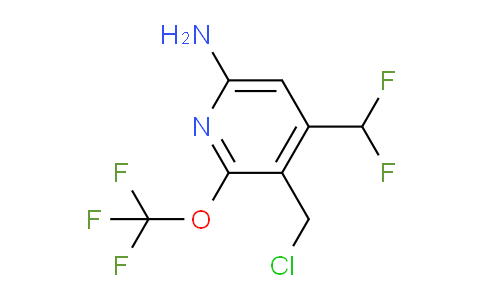 AM192615 | 1805992-36-2 | 6-Amino-3-(chloromethyl)-4-(difluoromethyl)-2-(trifluoromethoxy)pyridine
