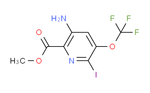 AM192618 | 1803662-18-1 | Methyl 5-amino-2-iodo-3-(trifluoromethoxy)pyridine-6-carboxylate